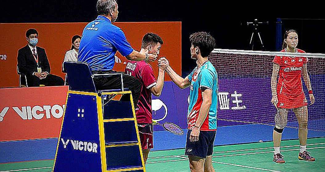 Alwi Farhan Spars With Kento Momota Ahead of Asian Games 2026: What the Tokyo Session Left Unsaid Alwi Farhan Spars With Kento Momota Ahead of Asian Games 2026: What the Tokyo Session Left Unsaid